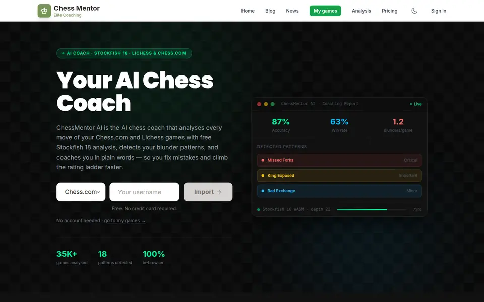 ChessMentor AI